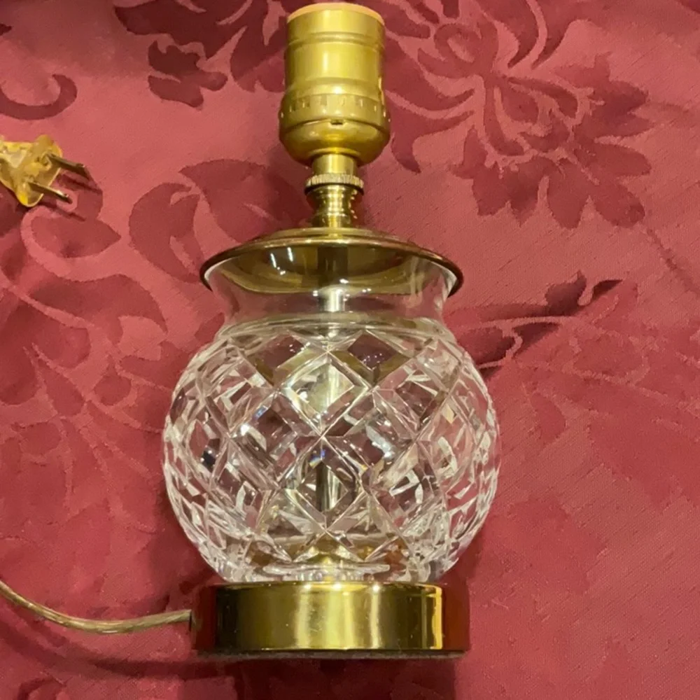 Waterford crystal lamp